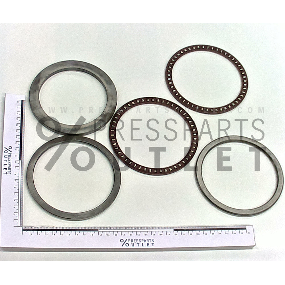 Thrust cylindr. roller bear. F- 4346.03 - 00.550.0096/02 - Axialzylinderrollenlager F- 4346.03