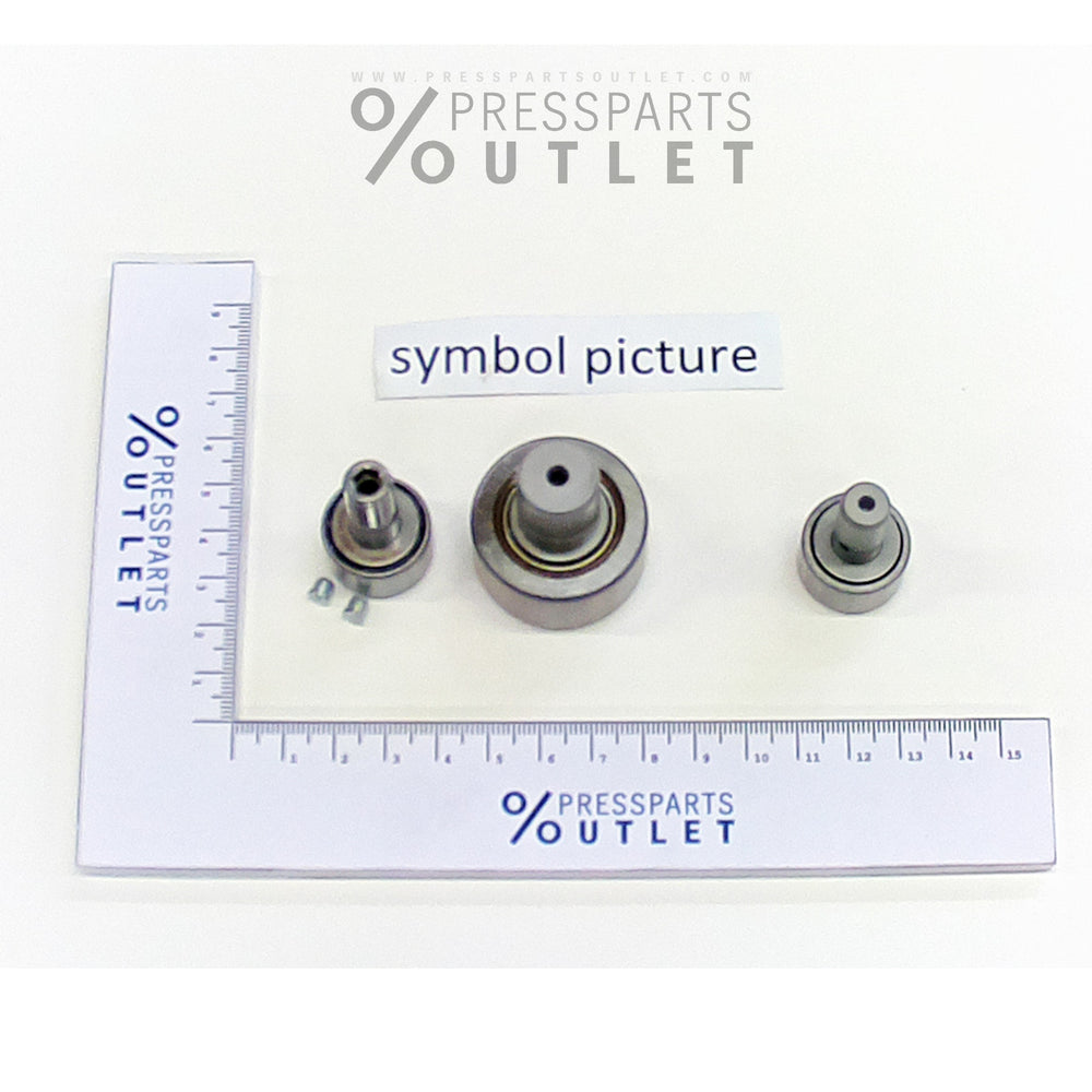 Cam follower NUKR 22x18x47,5 - 00.550.1482/ - Kurvenrolle NUKR 22x18x47,5