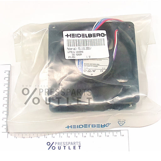 Fan AL 119x38NHR - F2.115.2531/ - Luefter AL 119x38NHR