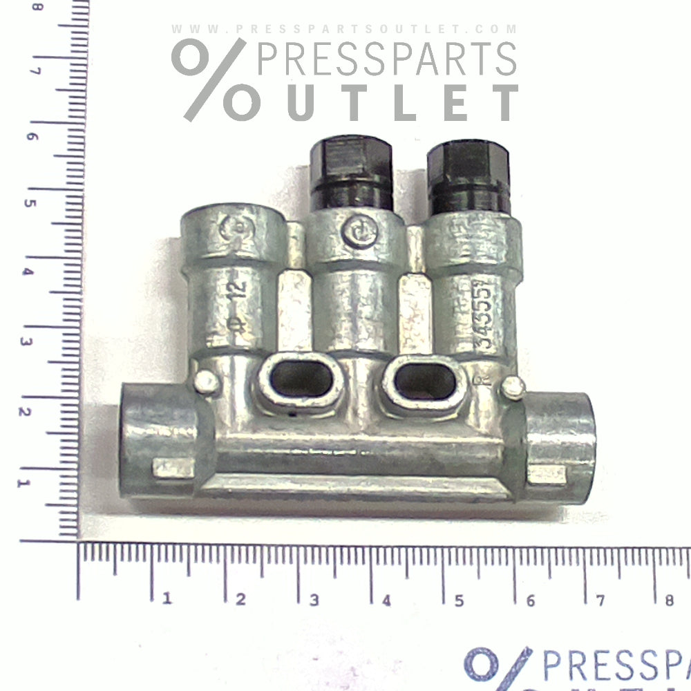 Distributor bar 343 517 - 00.250.0906/ - Verteilerleiste 343 517 - A