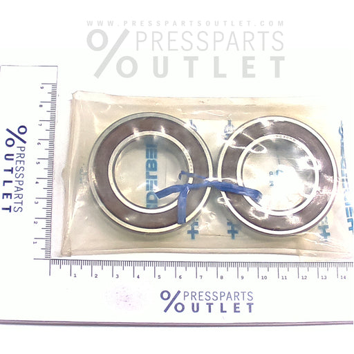 Grooved ball bearing 6007-2RS1-DBGA - 00.520.2217/ - Rillenkugellager 6007-2RS1-DBGA