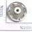 Handwheel A4- 80x10 GN321 - 00.580.1063/ - Handrad A4- 80x10 GN321