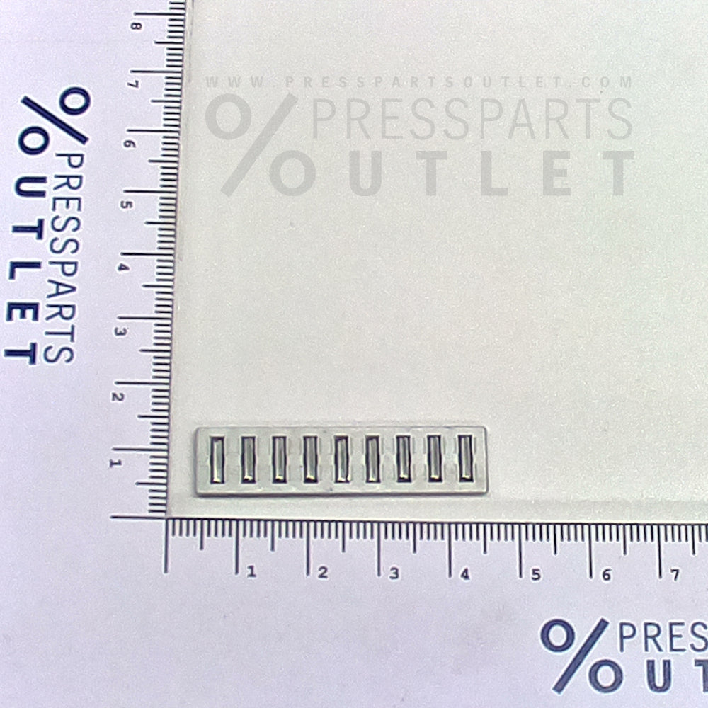 Flat cage H 10x 43 - 00.550.1590/ - Flachkaefig H 10x 43