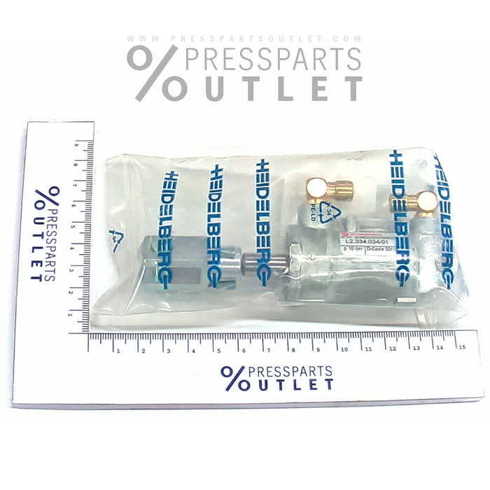 Pneumatic cylinder D25 H25 dw. - L2.334.034 /01 - Pneumatikzylinder D25 H25 dw. - A