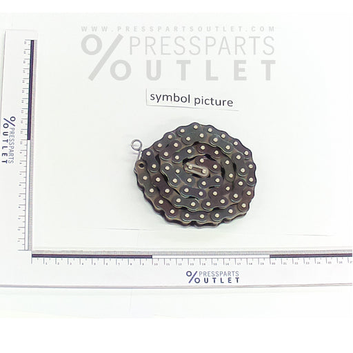 Roller chain 08B-1x 66E-Syno - 00.540.1634/ - Rollenkette 08B-1x 66E-Syno