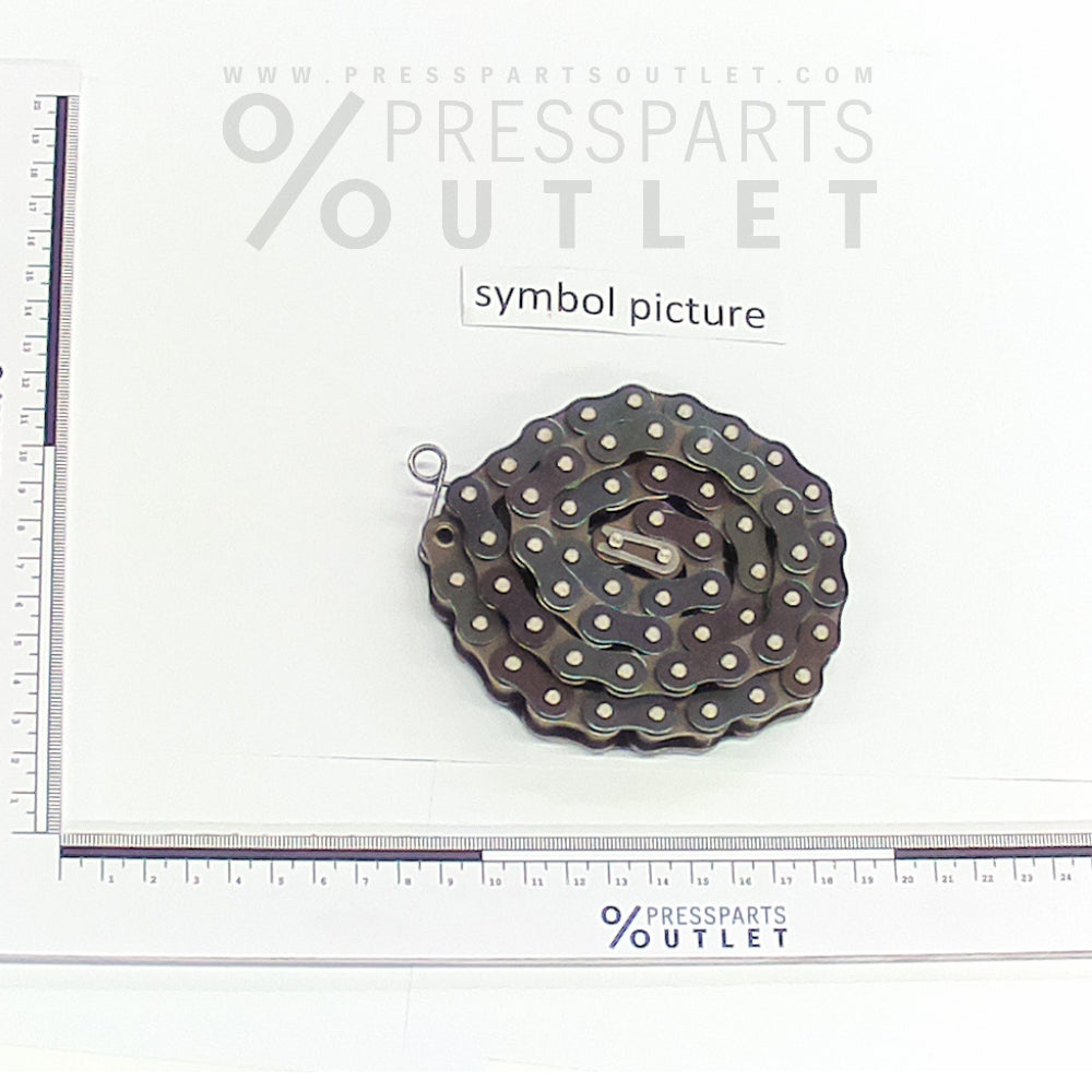 Roller chain 08B-1x 58E-Syno - 00.540.1633/ - Rollenkette 08B-1x 58E-Syno - A