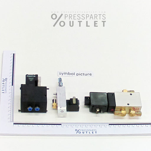 Cylinder/valve unit D10 H4 ew. - 61.184.1136/02 - Zylinderventileinheit D10 H4 ew.