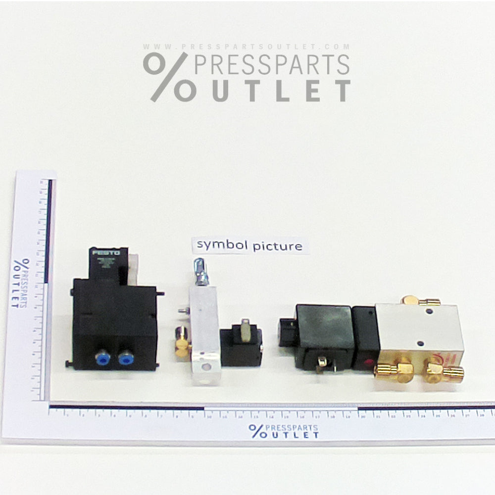 Solenoid valve 50/60H - 61.196.1428/01 - Magnetventil 50/60H