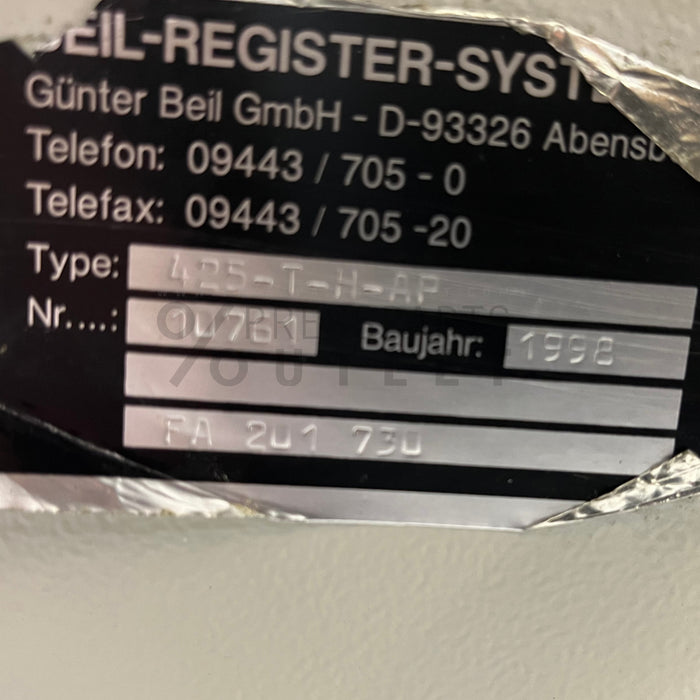 BEIL Puncher T-H-AP width up to 425 mm - BEIL Stanze T-H-AP 425 mm