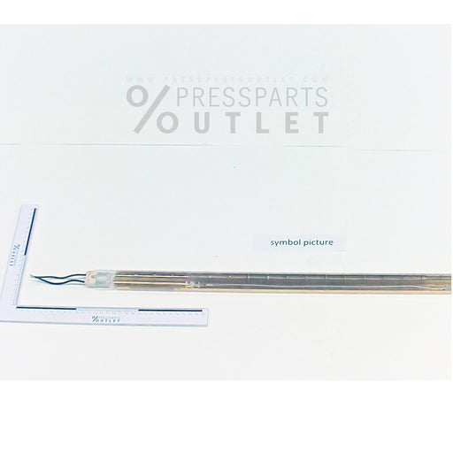 IR radiator tube SM 102 5,4 kW - C7.170.0301/03 - IR-Strahlerroehre SM 102 5,4 kW