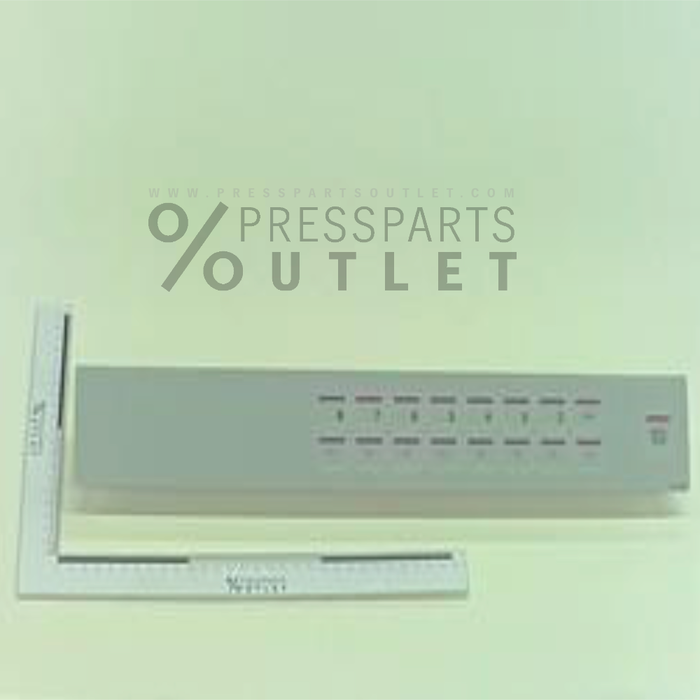 Touch-sensitive screen Feuchtw.St.  8F - F2.092.973 /03 - Flacheingabe Feuchtw.St.  8F