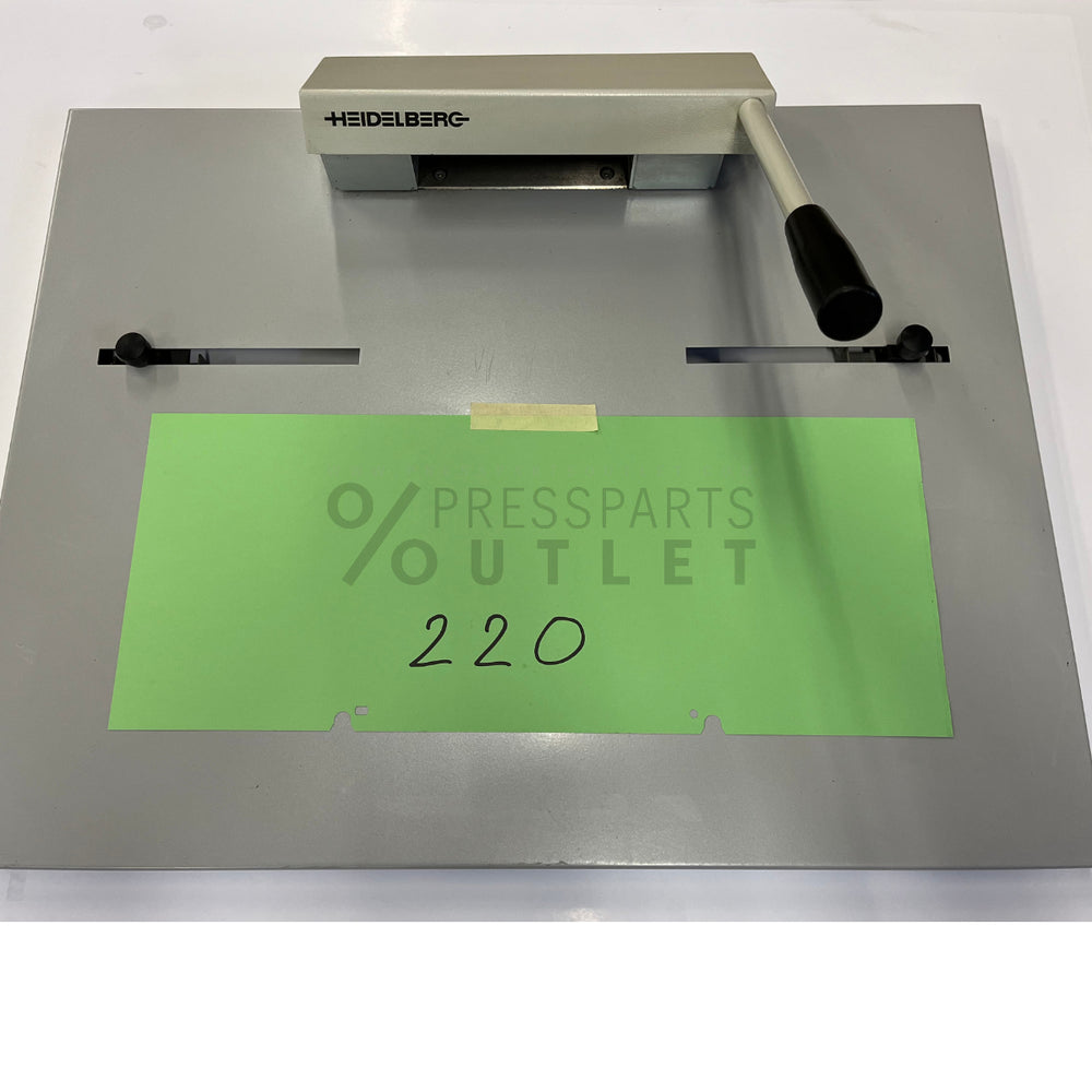 NELA / Heidelberg Puncher width up to 220 mm - A1.090.9016/ - NELA / Heidelberg Stanze 220 mm