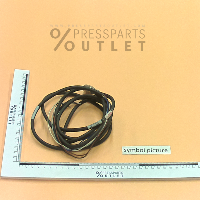 Connecting line 1M9X1  AS  DW1 - M5.147.1049/ - Anschlussleitung 1M9X1  AS  DW1