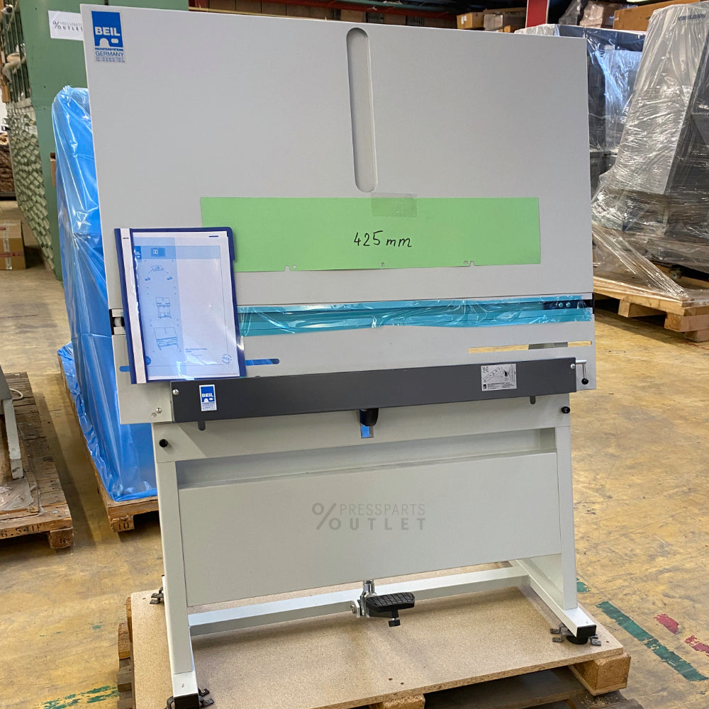 BEIL Puncher Printing plate ERGO-H-RV width up to 425 mm - BEIL Stanze Ringvezier / Druckplattenbreite ERGO-H-RV 425 mm