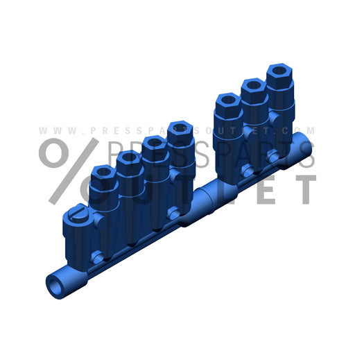 Distributor bar 221 273.U 86 - 00.250.0957/02 - Verteilerleiste 221 273.U 86