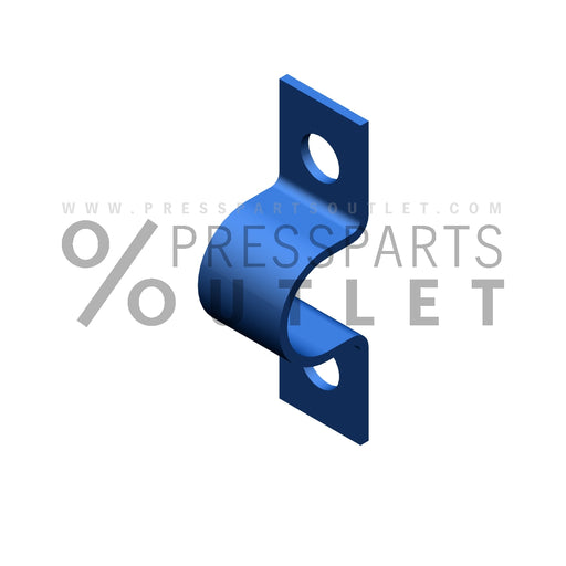 Mounting clip 1x10 - 00.540.0768/ - Befestigungsschelle 1x10