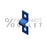 Mounting clip 1x6 - 00.540.2238/ - Befestigungsschelle 1x6