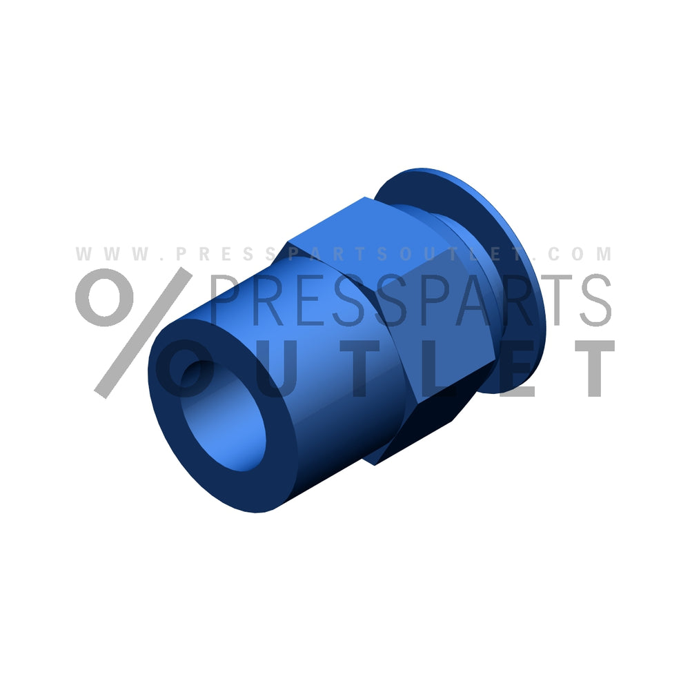 Union joint QS-1/2-12 - 00.580.9209/ - Verschraubung QS-1/2-12