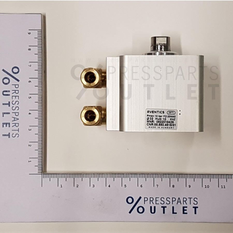 Pneumatic cylinder D32 H10 dw. - 00.580.4615/01 - Pneumatikzylinder D32 H10 dw.