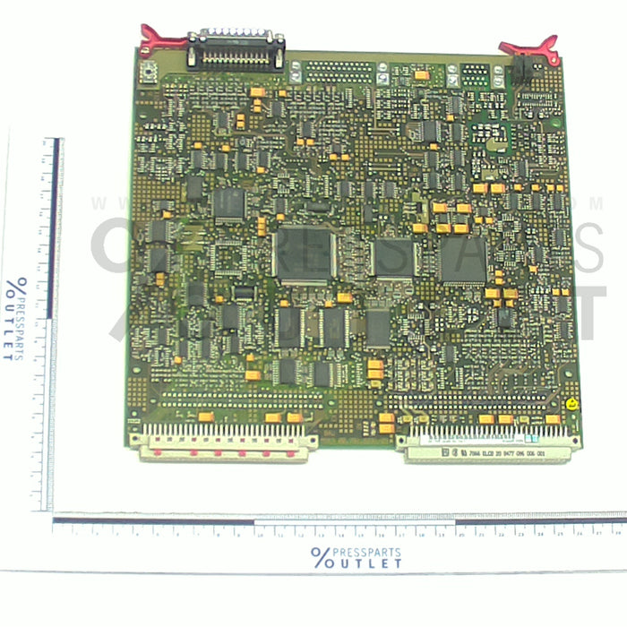 Flat module MSK3 - 00.785.0640/08 - Flachbaugruppe MSK3