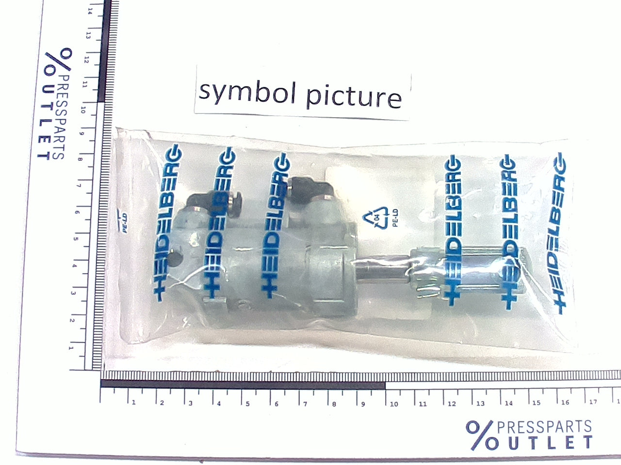 Pneumatic cylinder B12256-M - 00.580.3384/ - Pneumatikzylinder B12256-M