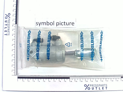 Pneumatic cylinder D25 H50 - 00.580.3910/03 - Pneumatikzylinder D25 H50