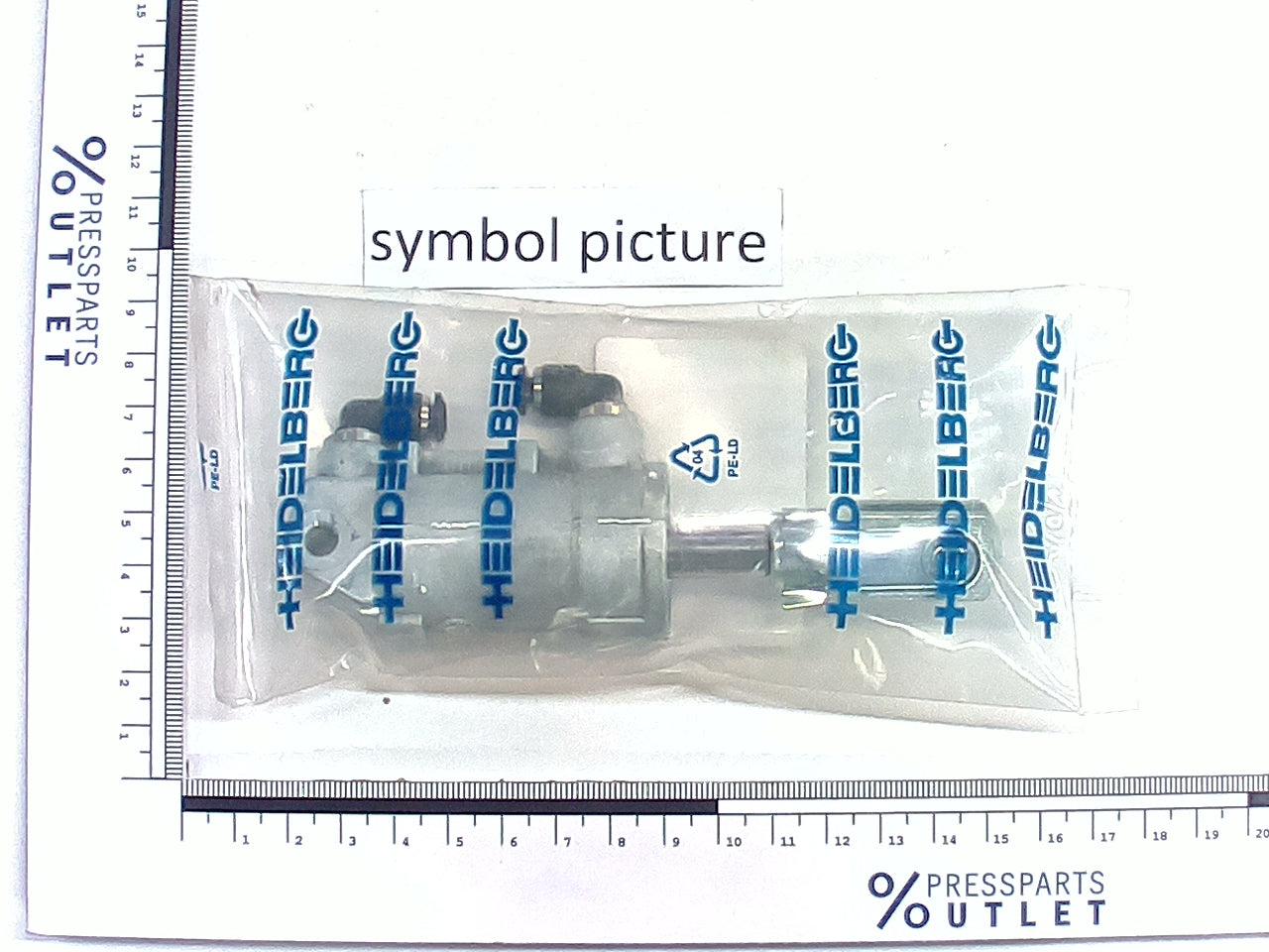 Pneumatic cylinder D40 H15+2 ew. - F4.334.061 / - Pneumatikzylinder D40 H15+2 ew.