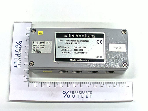Interface module CAN-RS-Umsetzer - G4.166.1029/ - Schnittstellenmodul CAN-RS-Umsetzer