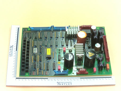 Display power supply board te DNK - 91.150.0081/01 - DisplaynetztKarte te DNK