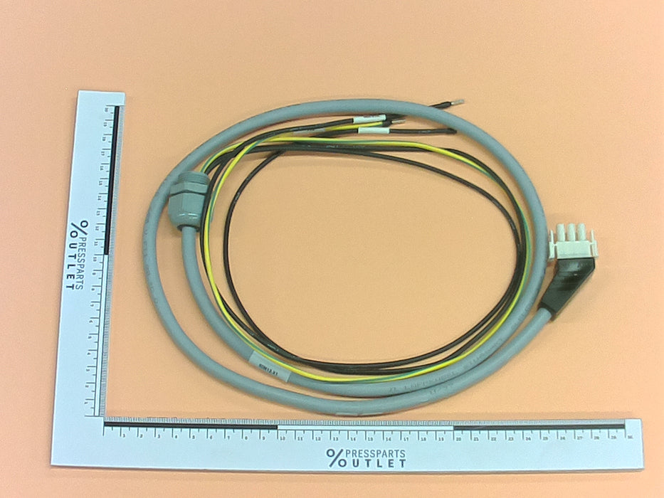 Connecting line Saugkammer B - F2.147.0106/08 - Anschlussleitung Saugkammer B