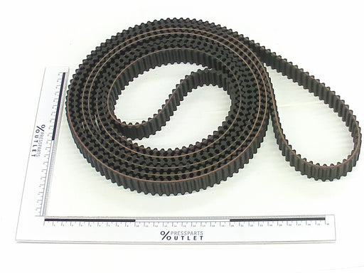 Toothed belt 250DS8M 4400 - 00.580.5962/ - Zahnriemen 250DS8M 4400