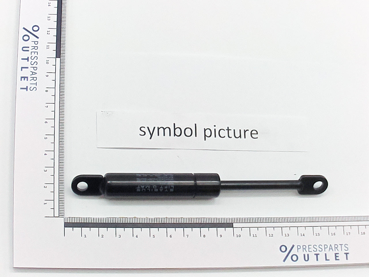 Pneumatic spring 191752 - 00.580.4289/ - Gasdruckfeder 191752