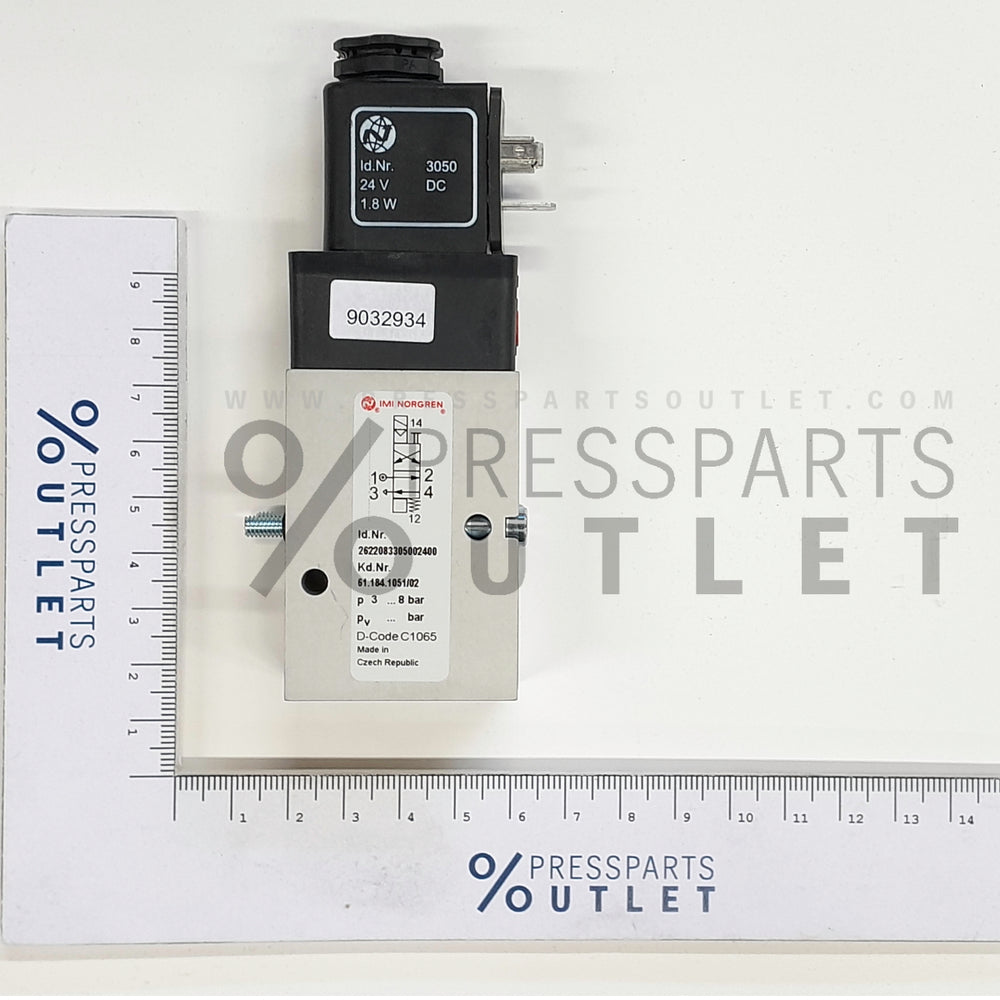 4/2-way valve - 61.184.1051/02 - 4/2 Wegeventil