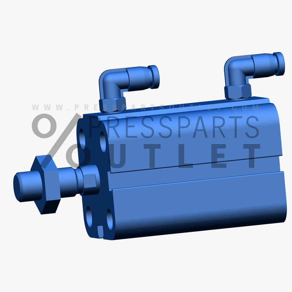 Pneumatic cylinder D25 H20 - 6D.334.002 / - Pneumatikzylinder D25 H20