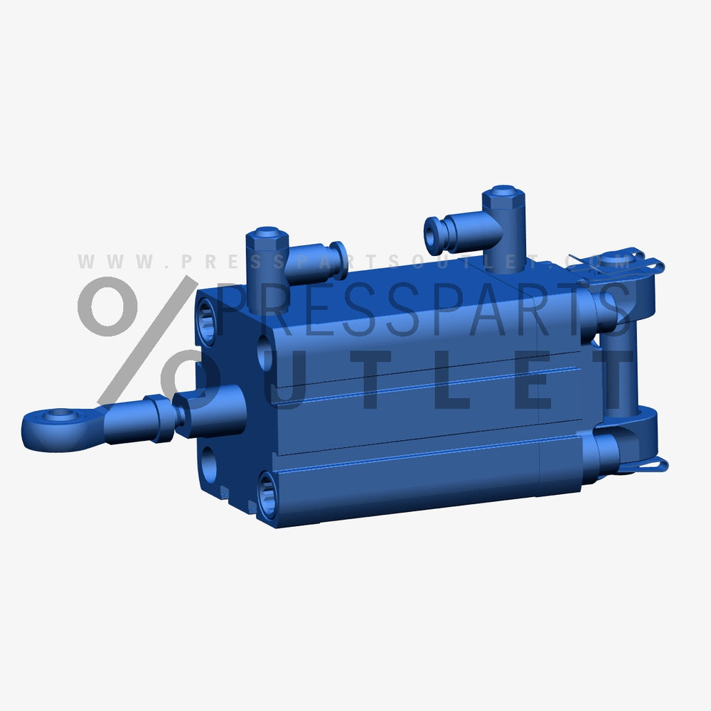 Pneumatic cylinder D50 H60 - 6D.334.013 / - Pneumatikzylinder D50 H60
