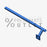 Drain nozzle Fl80x8/Ro45x2.5 - 71.402.201S/01 - Ablaufstutzen Fl80x8/Ro45x2.5