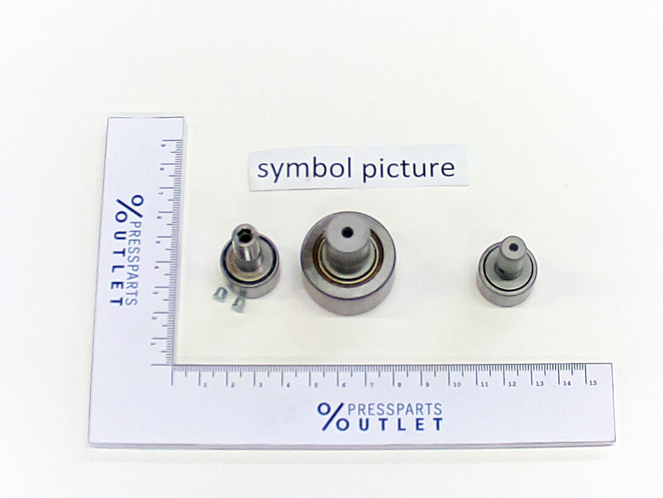 Cam follower KR 16x6x20,8 - 00.550.0593/ - Kurvenrolle KR 16x6x20,8