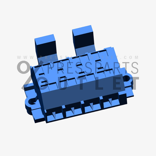 Clamping bar WAGO 4pol. - F2.147.7210/ - Klemmleiste WAGO 4pol.
