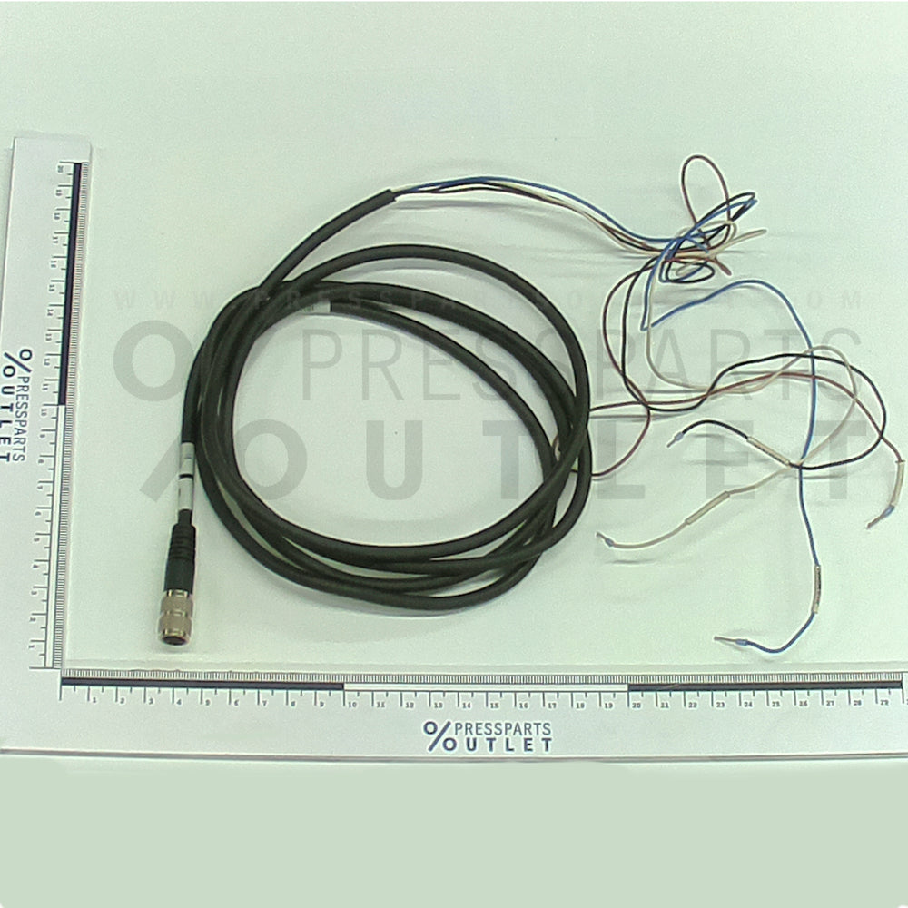 Connecting line Bogenlaufk. - F2.145.1324/01 - Anschlussleitung Bogenlaufk.