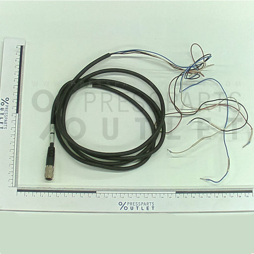 Connecting line Bogenlaufk. - F2.145.1324/01 - Anschlussleitung Bogenlaufk.