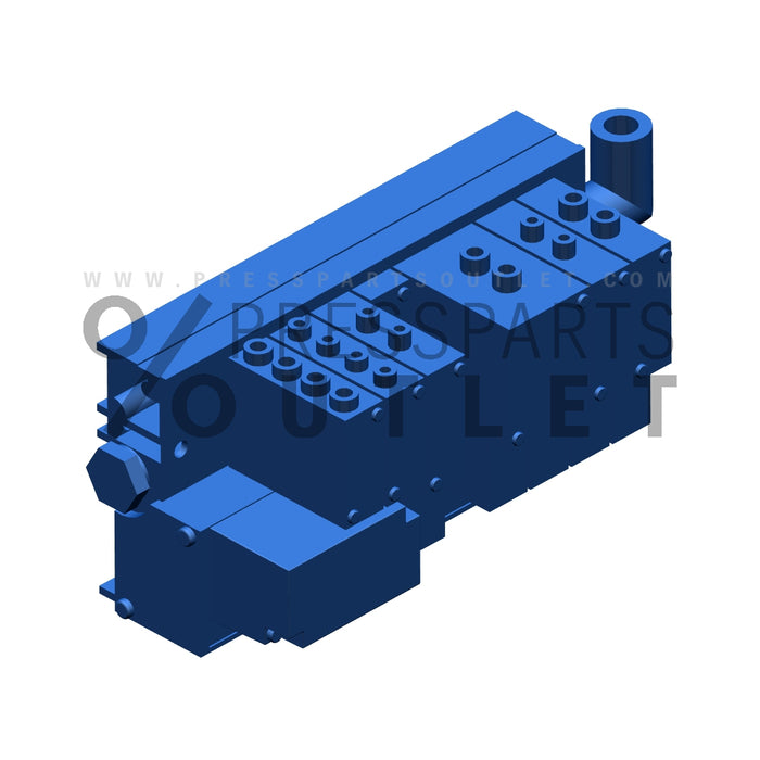 Valve unit cpl. - F4.335.104 /05 - Ventilinsel kpl