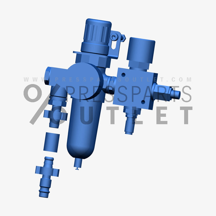 Pneumatic system Ausruestung  WT - FH.1299790/00 - Pneumatik Ausruestung  WT