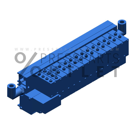 Valve unit cpl. Midiventilblock - G2.335.031 /05 - Ventilinsel kpl Midiventilblock