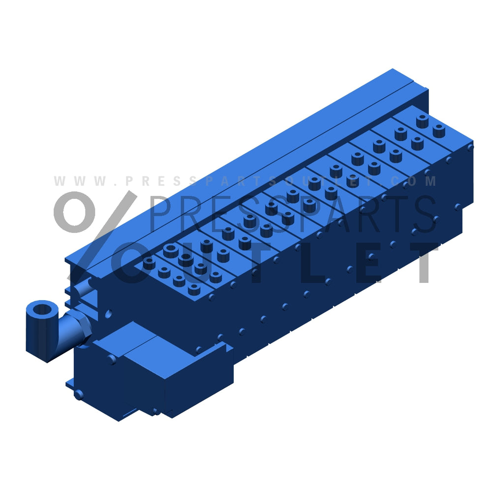 Valve unit cpl. - G2.335.120 /05 - Ventilinsel kpl