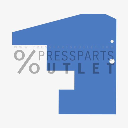 Metal shield - JS.525.283 /01 - Abschirmblech