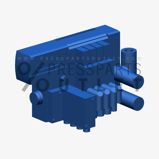 Valve unit cpl. - L2.335.034N/01 - Ventilinsel kpl