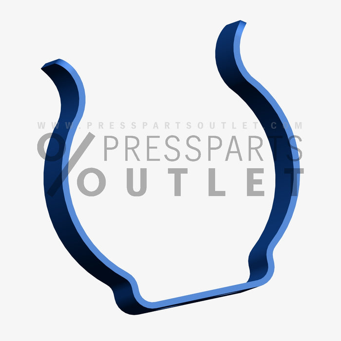 Clamp DIN1544-Bl 0.5 - M2.221.033 /01 - Klammer DIN1544-Bl 0.5