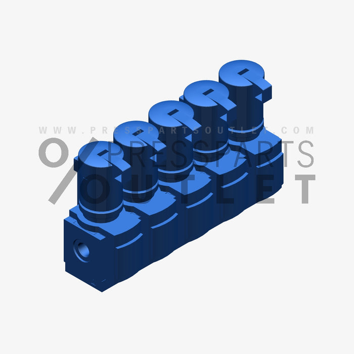 Control valve 5-Fach Reglerblock - MN.22P0101/00 - Regelventil 5-Fach Reglerblock