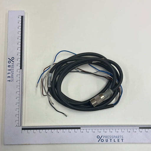 Connecting line 1M10X1  BS DW1 - M5.147.1050/ - Anschlussleitung 1M10X1  BS DW1