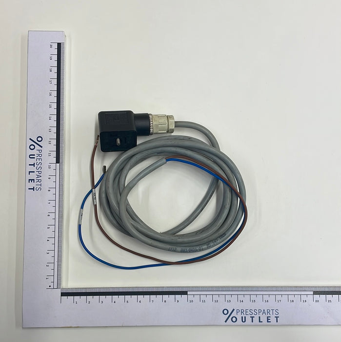 Connecting line 1Y12      DW1 - M5.147.1028/ - Anschlussleitung 1Y12      DW1